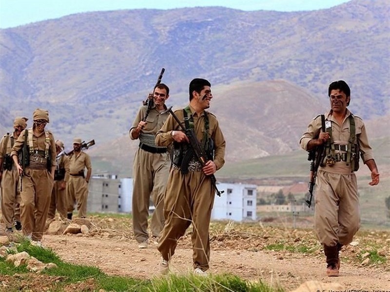 تخلیه مقرهای تلان و بربزین گروهک تروریستی حزب دمکرات کردستان ایران