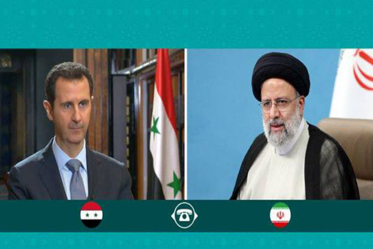بشار اسد در گفت‌وگو با رئیسی: رژیم‌صهیونیستی بر اساس قتل و خونریزی شکل گرفته است