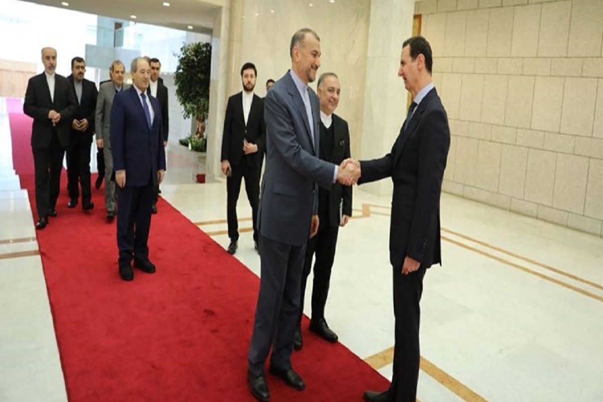 دیدار امیر عبداللهیان با بشار اسد