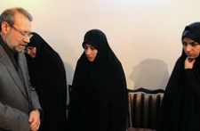 دیدار با خانواده شهید احمدی روشن