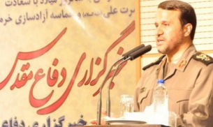 پیام سرلشکر  فیروز آبادی برای افتتاح خبرگزاری دفاع مقدس + تصاویر