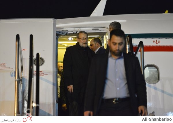 تصاویر بازگشت دکتر لاریجانی به تهران
