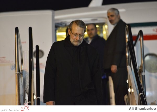 تصاویر بازگشت دکتر لاریجانی به تهران