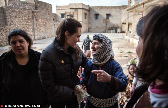 نامه‌ «آنجلینا جولی» به جامعه بین المللی در حمایت از مردم عراق و سوریه +تصاویر
