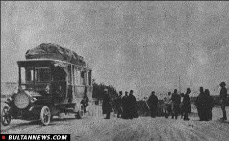 اولین اتوبوسی که به ایران وارد شد (+عکس)