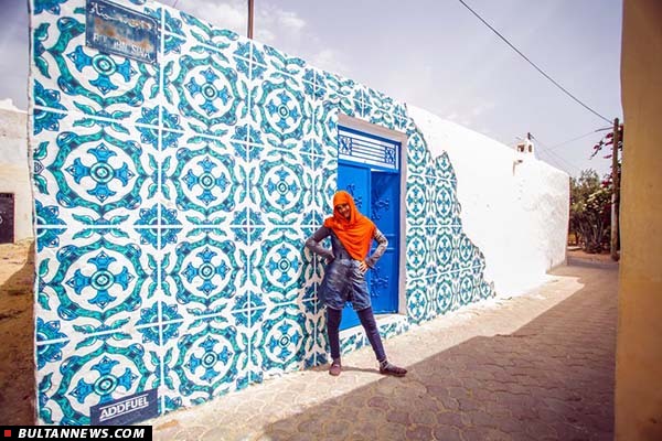 روستایی در تونس پذیرای هنر خیابانی(+عکس)
