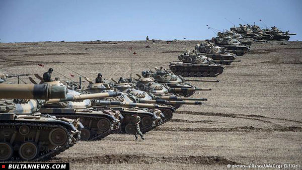 ورود ارتش ترکیه به خاک سوریه