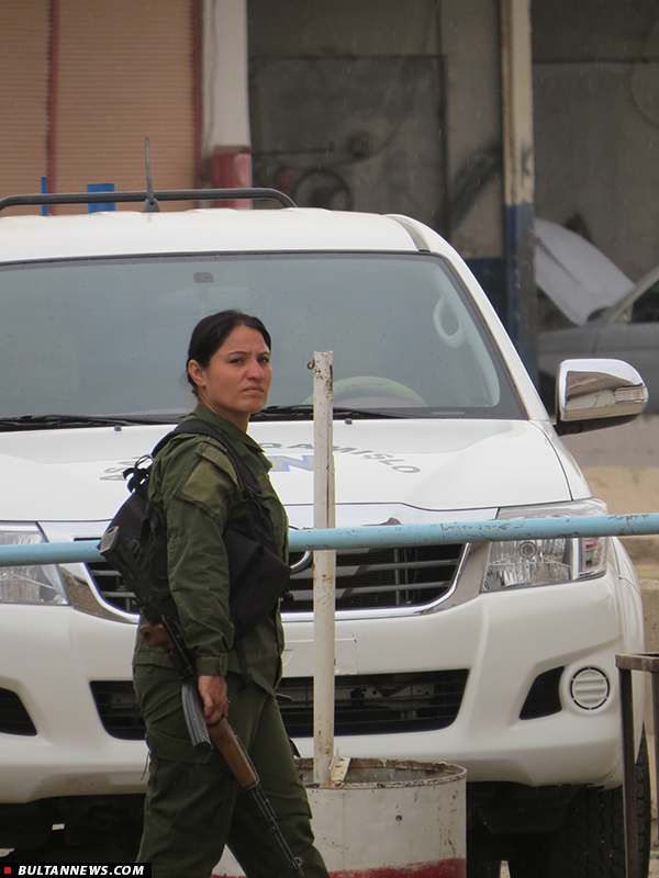 گزارش تصویری از نیروهای امنیتی زن در مناطق کردنشین سوریه