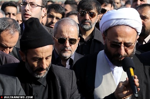 مراسم تشییع مرحوم غلامحسین مظلومی (+تصاویر)