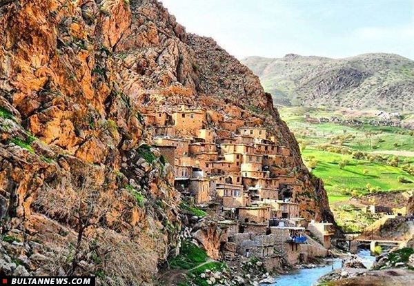 زیباترین روستای تمام سنگی در ایران + عکس