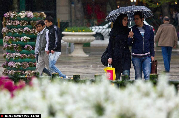 پیش بینی درست سازمان هواشناسی و بارش باران در تهران