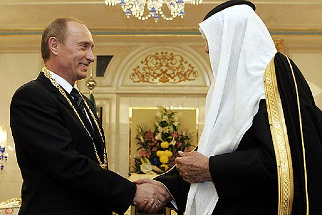 پوتین به دنبال تغییر رویکرد ائتلاف عربی به شرق