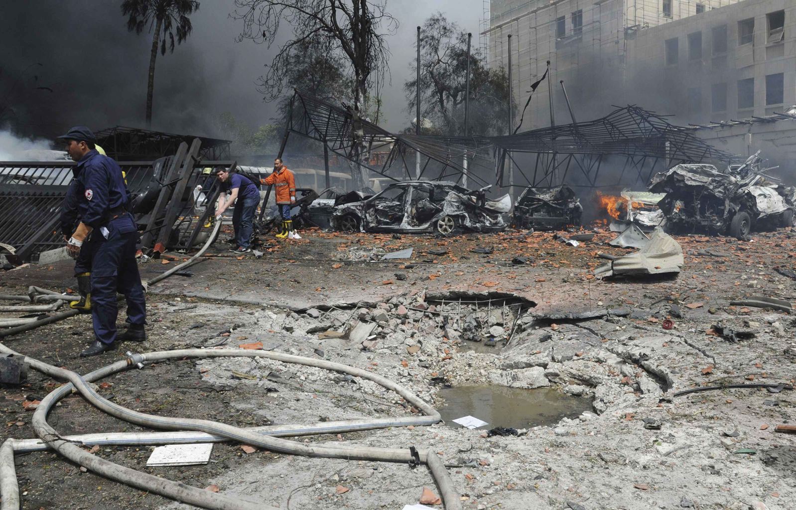 انفجار تروریستی در دمشق؛28 کشته و زخمی تا اکنون