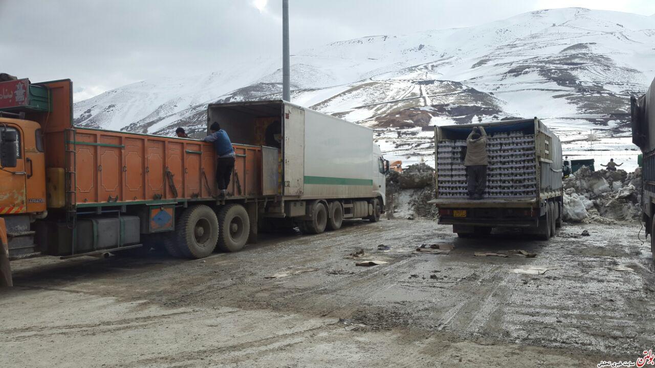 گزارش تصویری بولتن نیوز از قاچاق میوه به ایران توسط کامیونهای ترانزیتی ترک