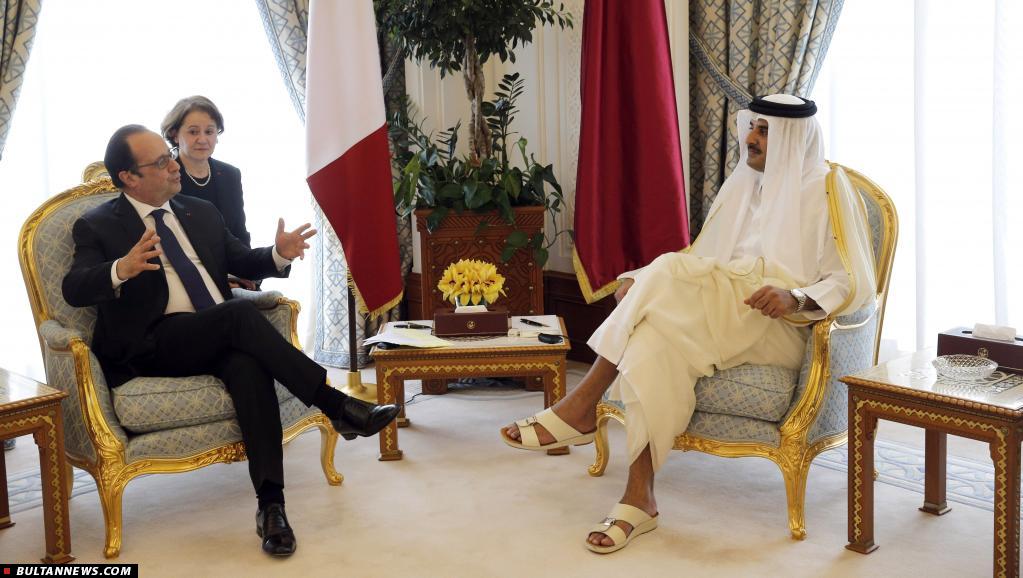 بازخوانی سفر «اولاند» به قطر و عربستان و مواضع متناقض الیزه