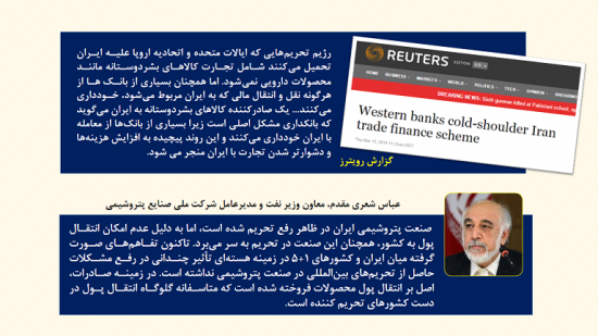 بررسی مستند و ملموس نه مانعی که رفع تحریم‌ها را از طریق مذاکرات غیر ممکن می‌کند