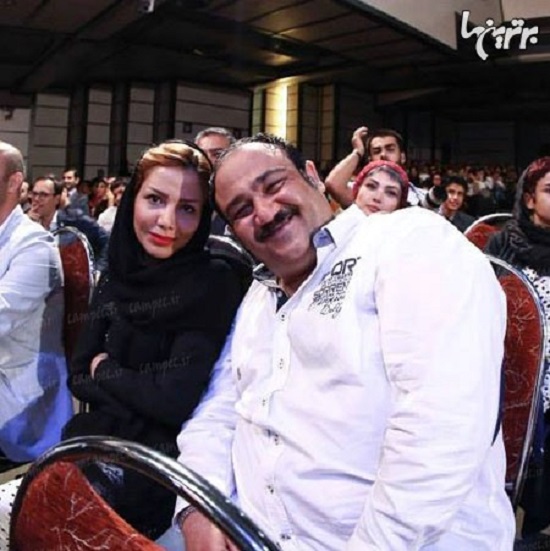 مهران غفوریان و همسرش + عکس