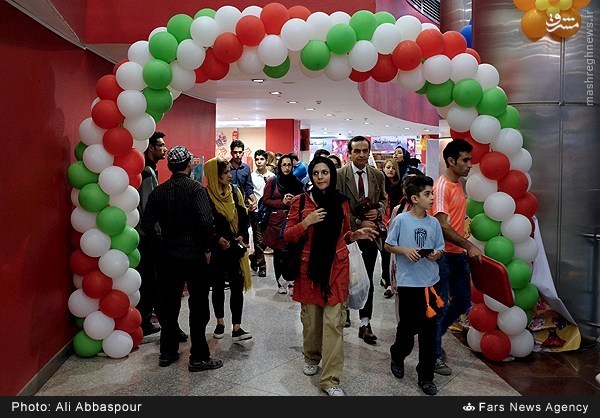 عکس/ افتتاح نمایشگاه باز باران در برج میلاد