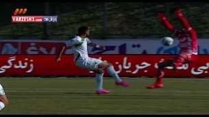 صحنه جنجالی پرسپولیس ـ ذوب آهن