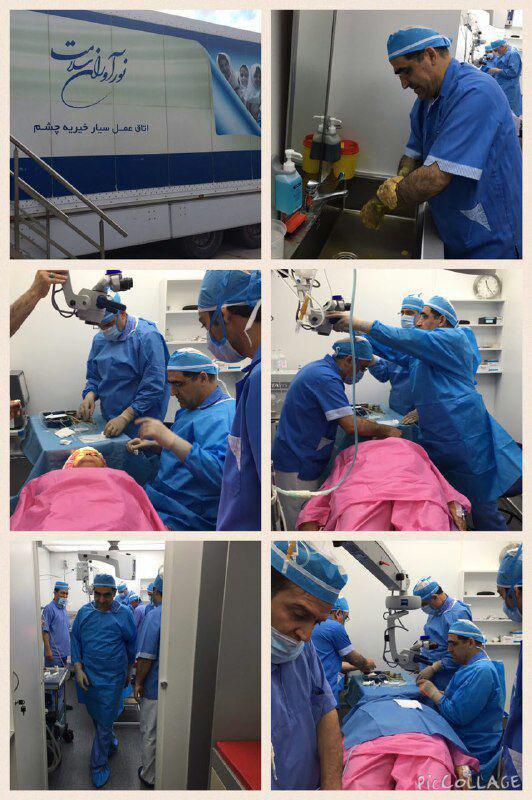 جراحی 8 بیمار در روستایی دور افتاده از توابع شهرستان شاهرود توسط وزیر بهداشت