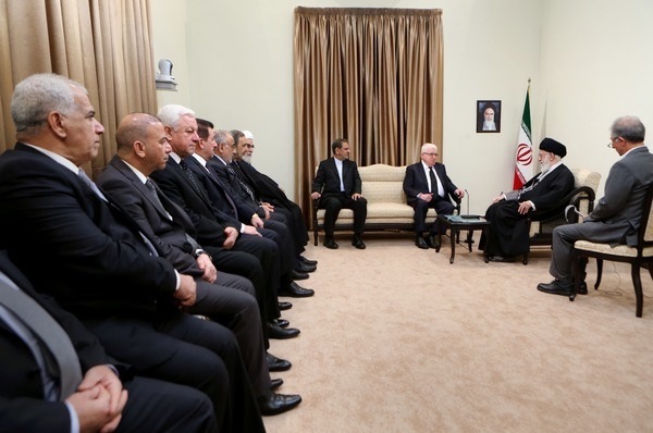 دیدار رئیس جمهوری عراق با رهبر انقلاب