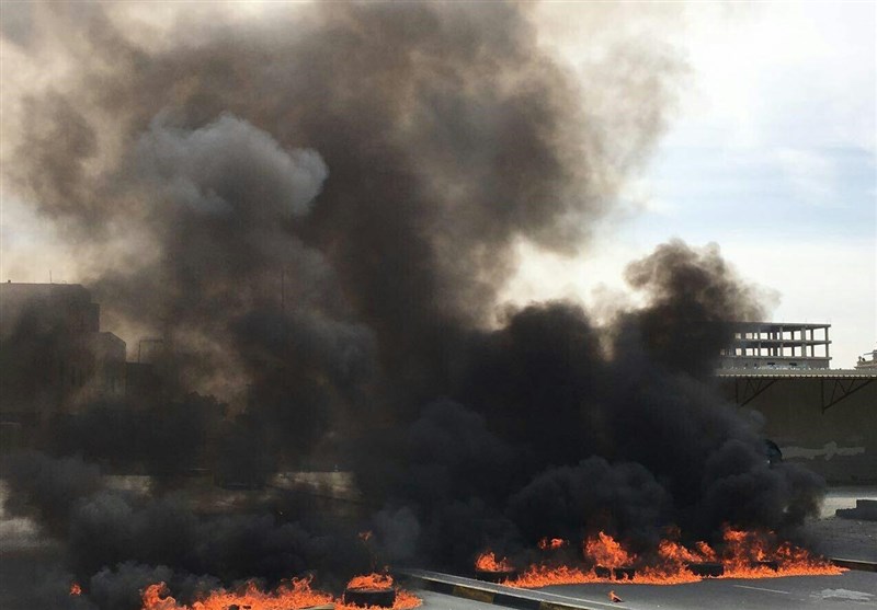 درگیری مردم با نیروهای امنیتی در پی اعدام ۳ جوان بحرینی+ عکس