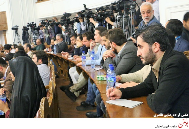 گزارش تصویری نشست خبری ریاست محترم مجلس شورای اسلامی