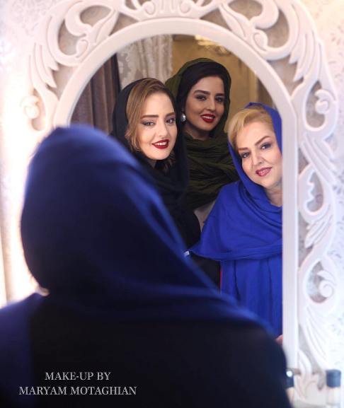 عکس های جدید نرگس محمدی در کنار مادر و خواهرش