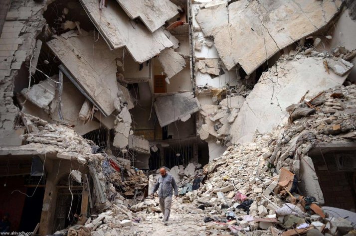 جنایت جنگی تکفیریها در حلب