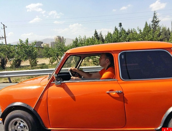 کوچکترین خودروی خیابان‌های تهران+عکس