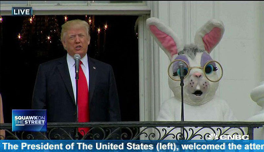 شوخی عجیب شبکه CNBC با ترامپ+ عکس