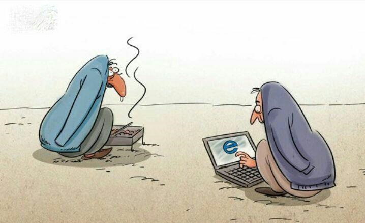 اعتیاد به فضای مجازی عاقبت گردش‌های اینترنتی/ خانواده‌های ایرانی،در طول شبانه روز ۱۵ دقیقه صحبت می‌کنند