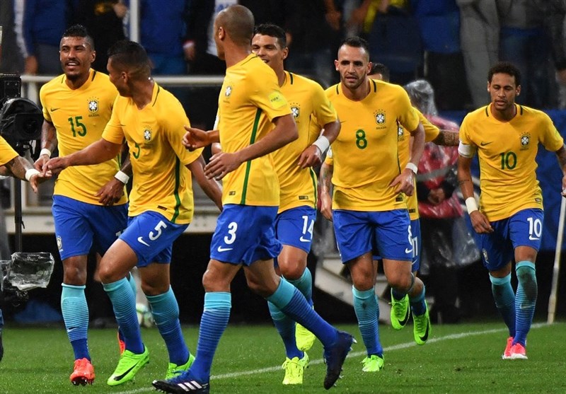 برزیل اولین تیم صعود کننده به جام جهانی ۲۰۱۸/ شاگردان تیته از ایران پیشی گرفتند!