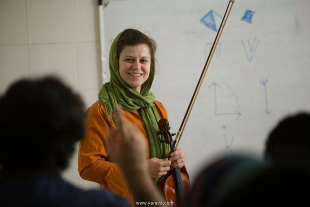 مَسترکلاس و اجرای نوازنده ویولن آلمانی در ایران