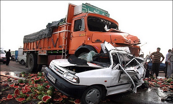 ذکر تصادف خودرو در سند در دستور کار نیروی انتظامی است