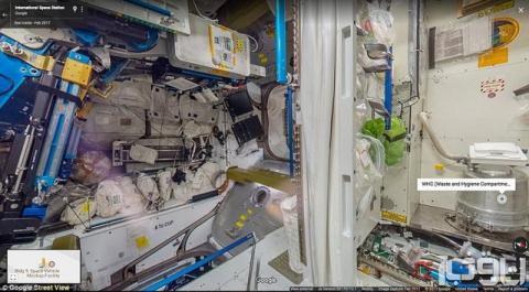 گشت زنی در ایستگاه فضایی با فناوری جدید گوگل