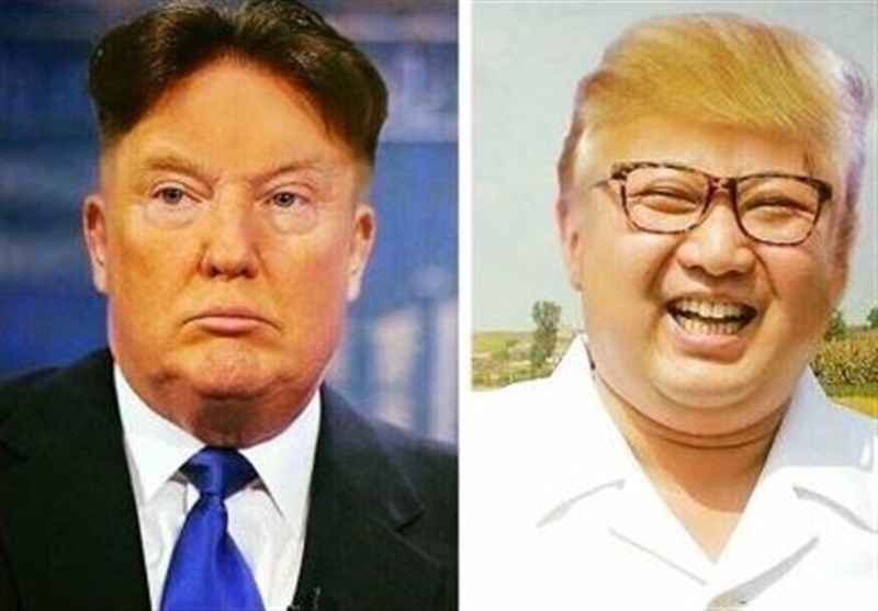 عکس/ وقتی ترامپ موهایش را با رهبر کره شمالی عوض می‌کند