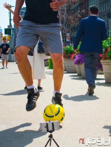 توپ های هوشمند به کمک مربیان فوتبال می آیند