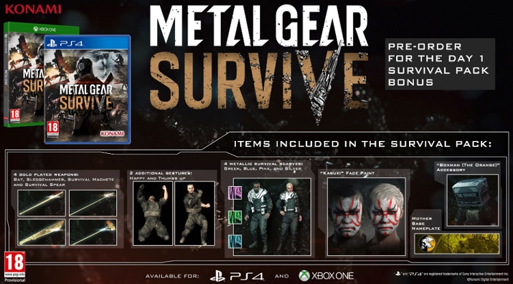 تاریخ انتشار بازی Metal Gear Survive اعلام شد
