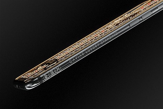 نسخه لوکس آیفون 10 با پوشش طلا و سنگ‌های قیمتی معرفی شد