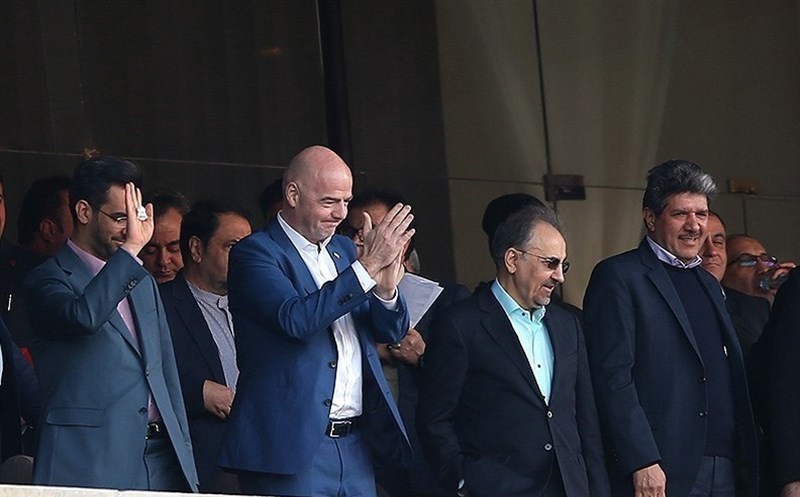 واکنش اینفانتینو به میزبانی ایران از جام جهانی ۲۰۲۲ قطر