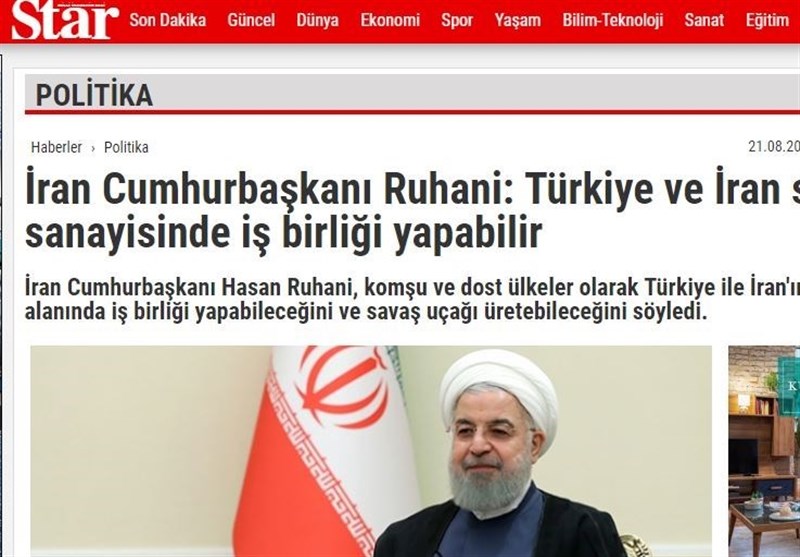بازتاب گسترده اظهارات روحانی در رسانه‌های ترکیه