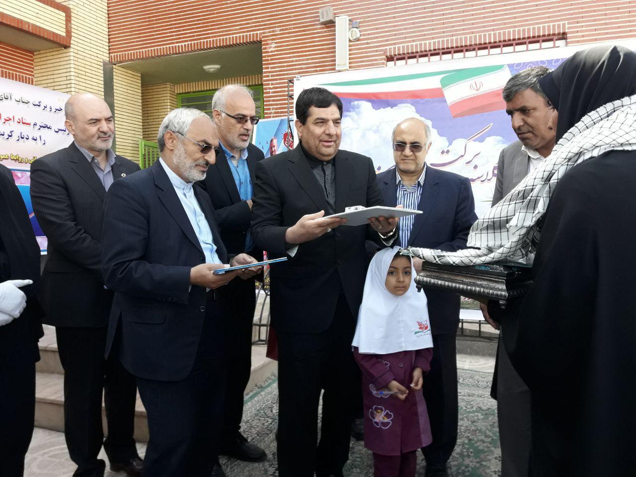 مدرسه‌ی ۶ کلاسه‌ی برکت شهید لنگری‌زاده افتتاح شد