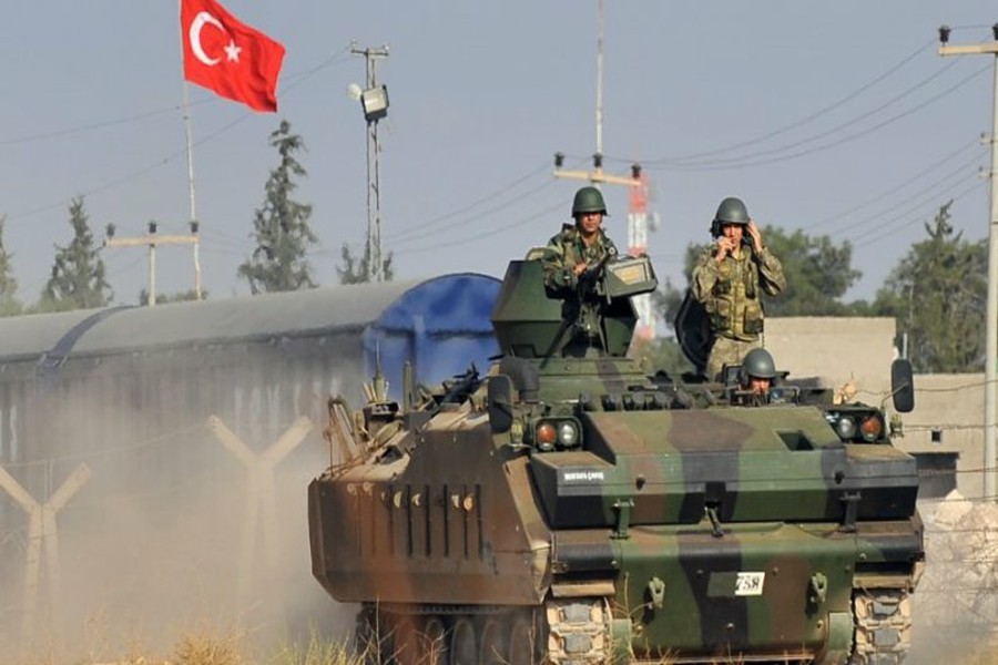ترکیه در عمق خاک عراق در حال پیشروی است