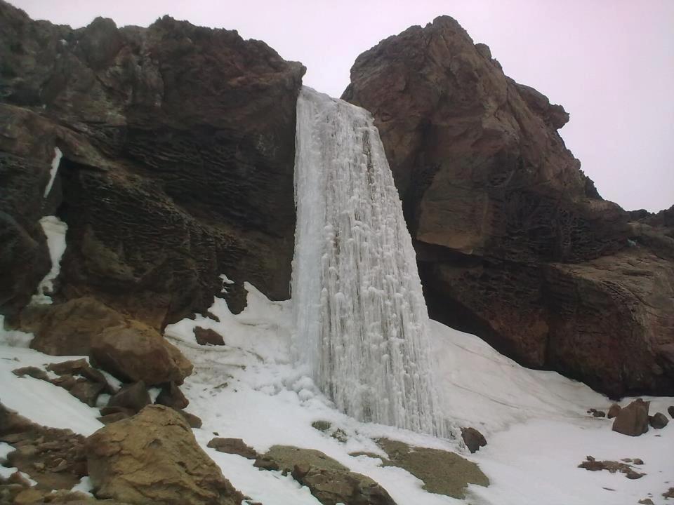 آب شدن یخچال‌ها و مشاهده دود از قله دماوند