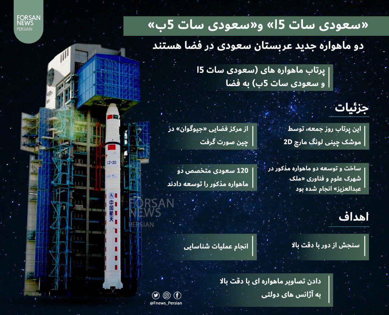 با تعلل دولت روحانی عربستان سعودی دوماهواره به فضا پرتاب کرد