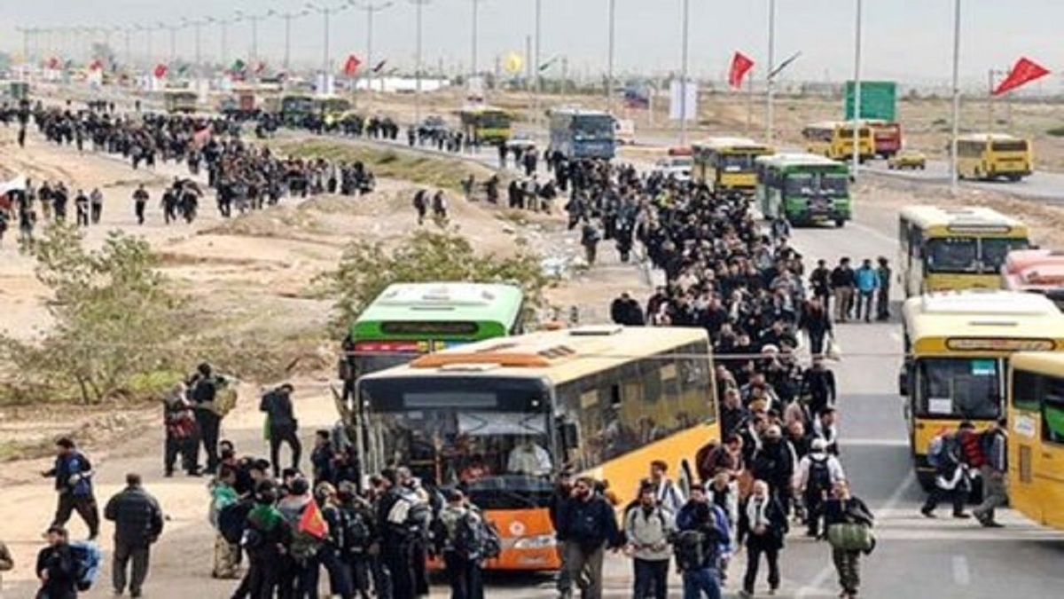حدود ۶۰ هزار نفر امروز از مرز مهران وارد عراق شدند