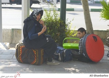 آواره برای درمان در تهران