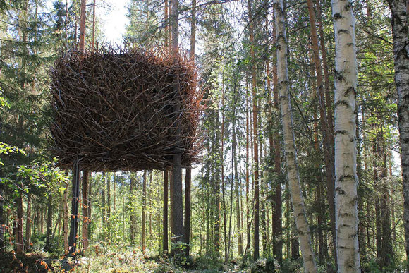 خانه‌ی درختی آشیانه‌ پرنده، سوئد