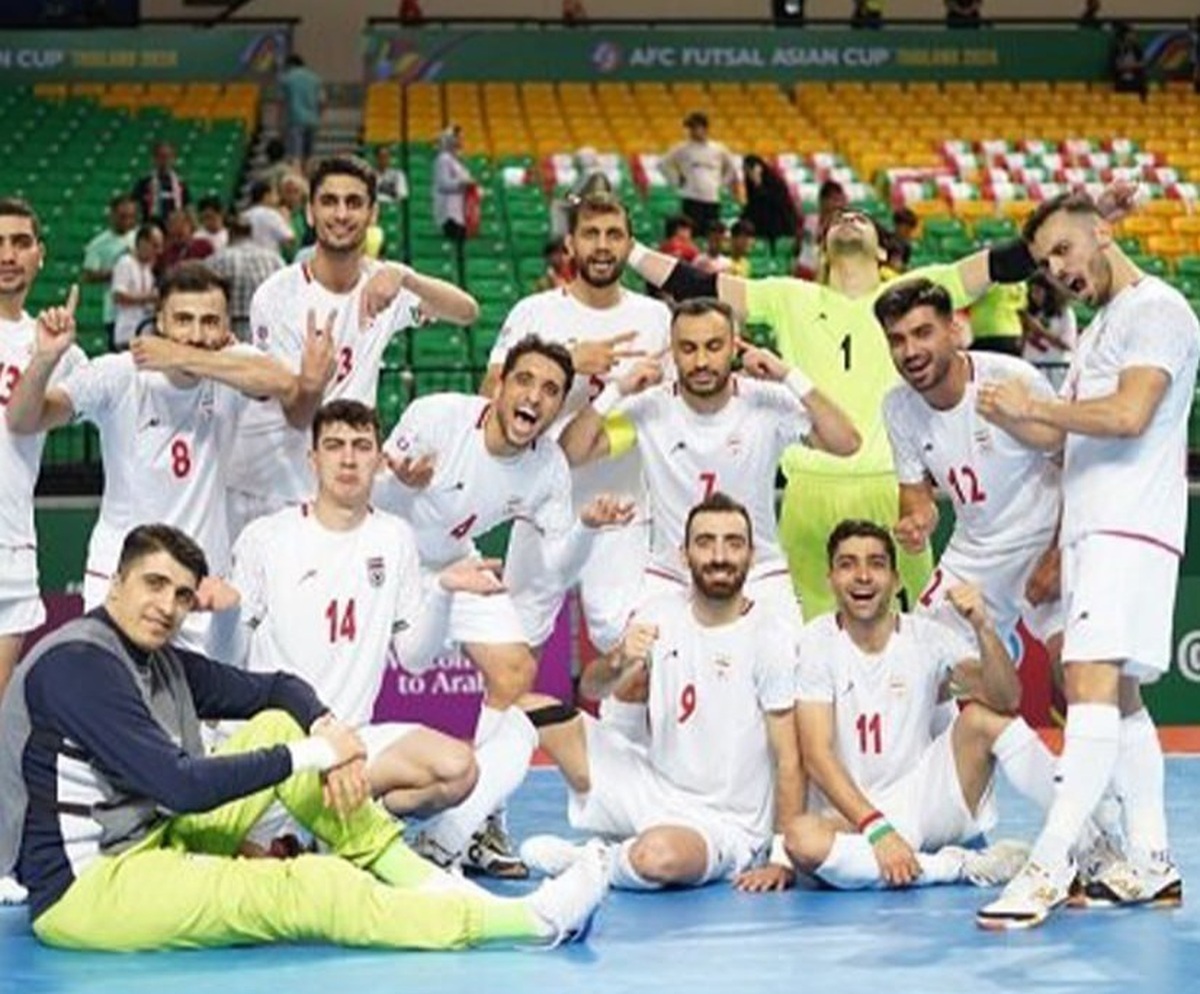 ایران قهرمانی فوتسال آسیا را پس گرفت